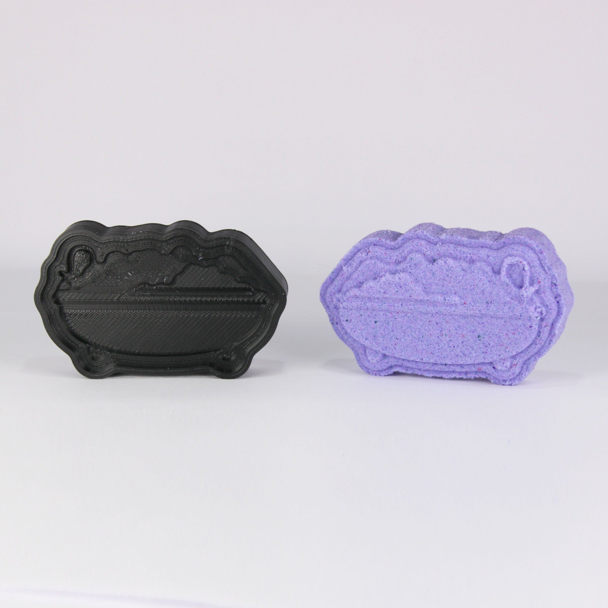 Bathtub With Foam Bath Bomb Mold - The Bath Time