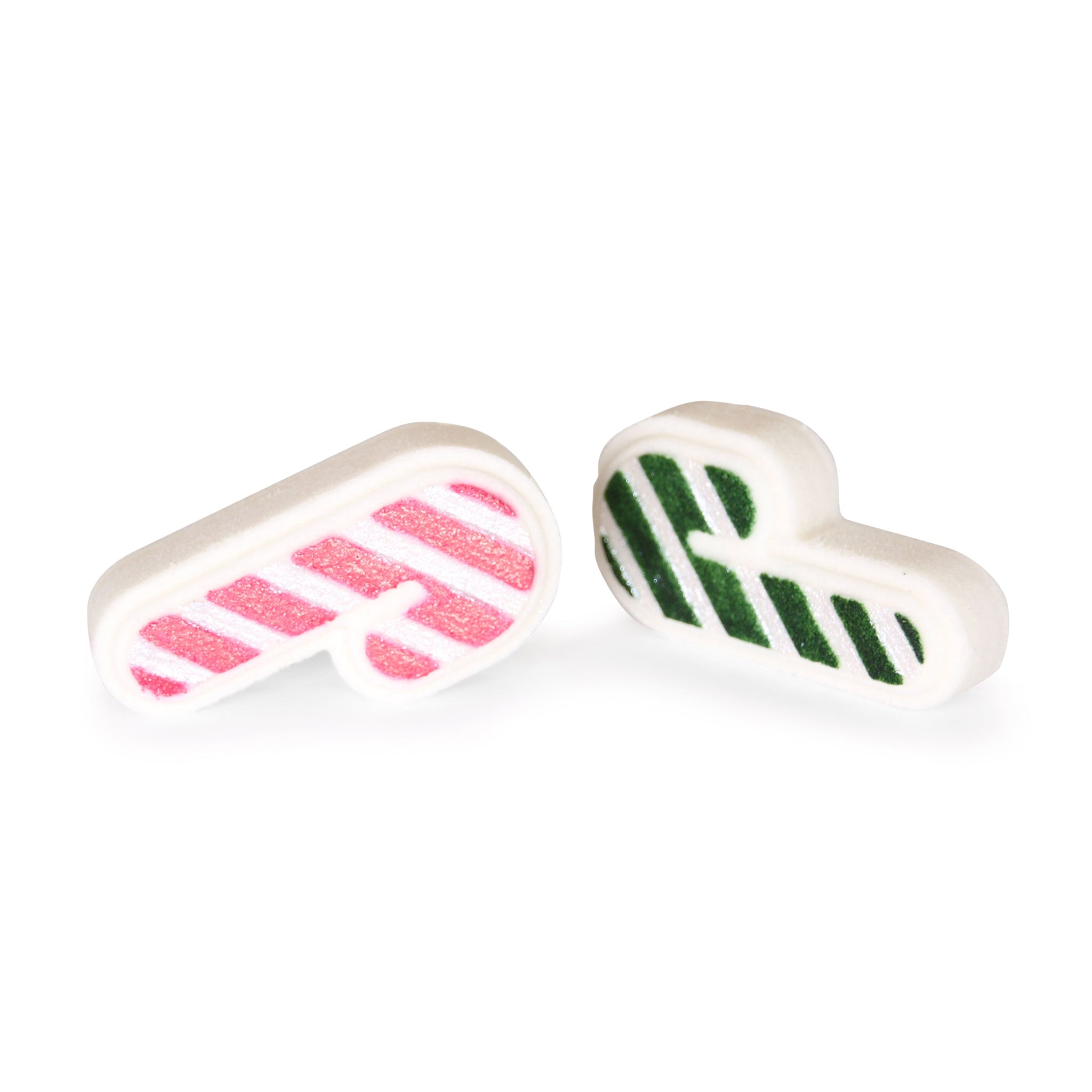 Candy Cane 2 Bath Bomb Mold - The Bath Time