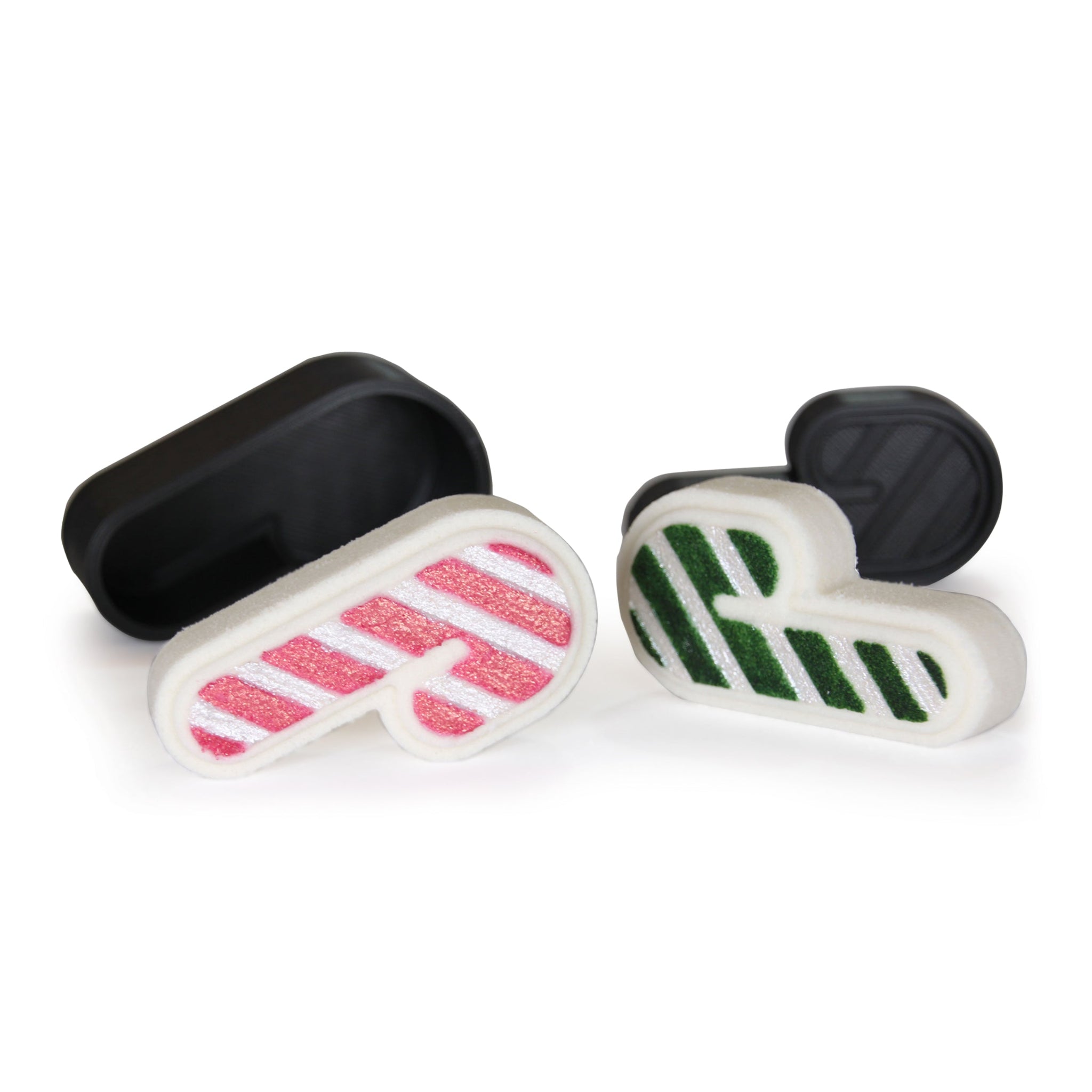 Candy Cane 2 Bath Bomb Mold - The Bath Time