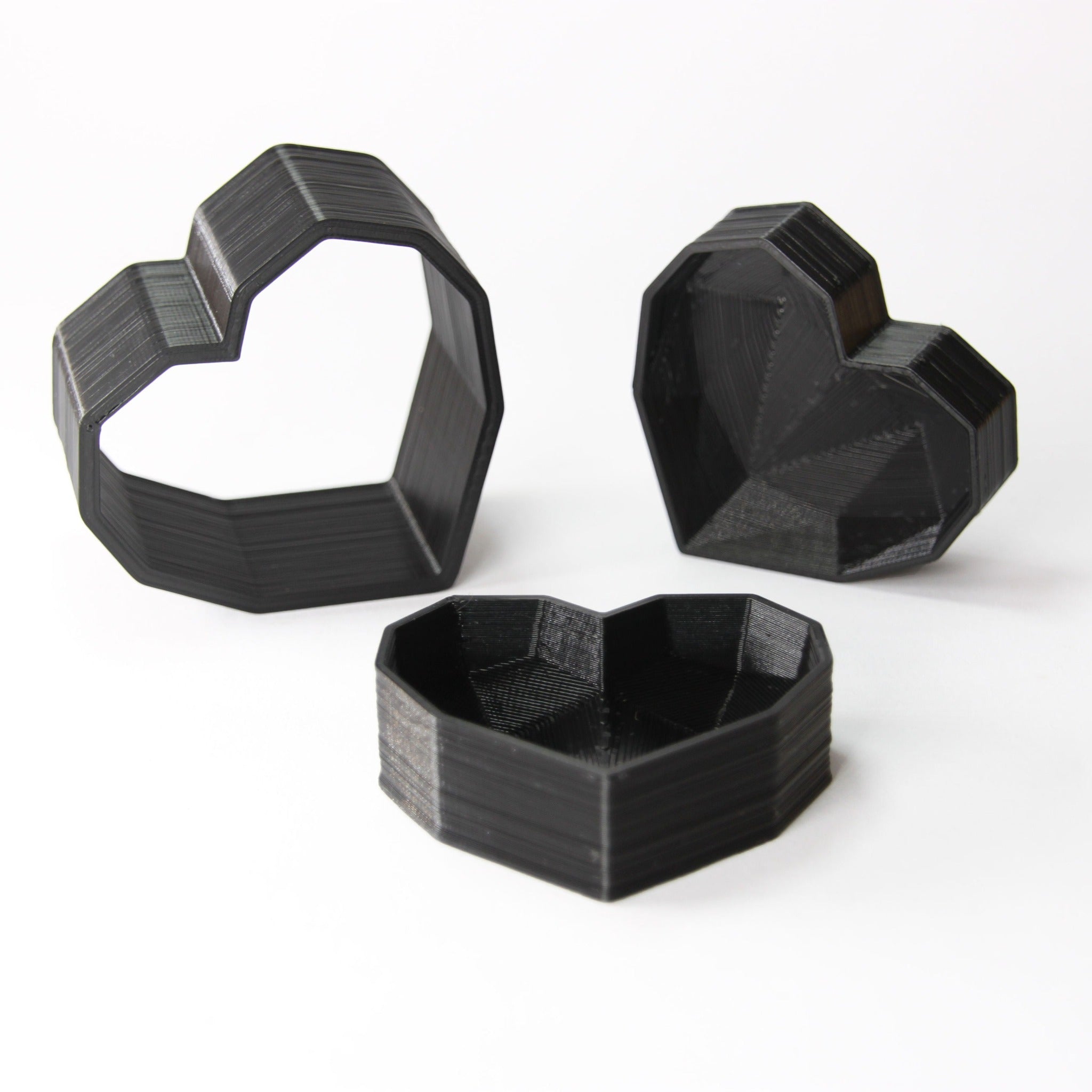 Geometric Heart Bath Bomb Mold - The Bath Time