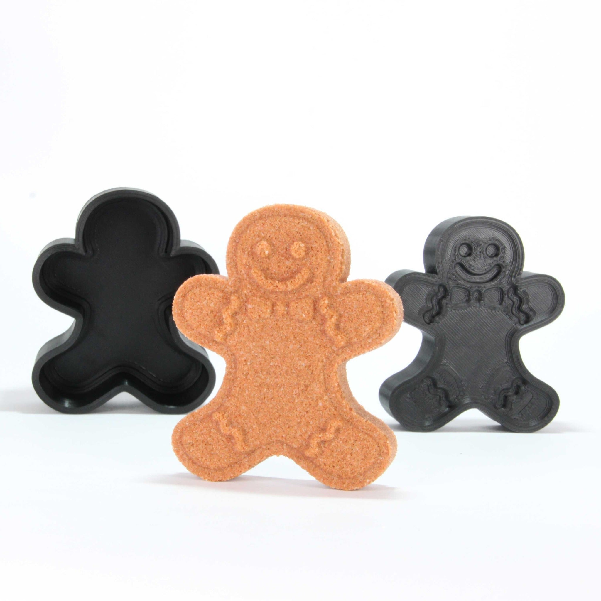 Gingerbread Set Man & Woman Bath Bomb Mold - The Bath Time