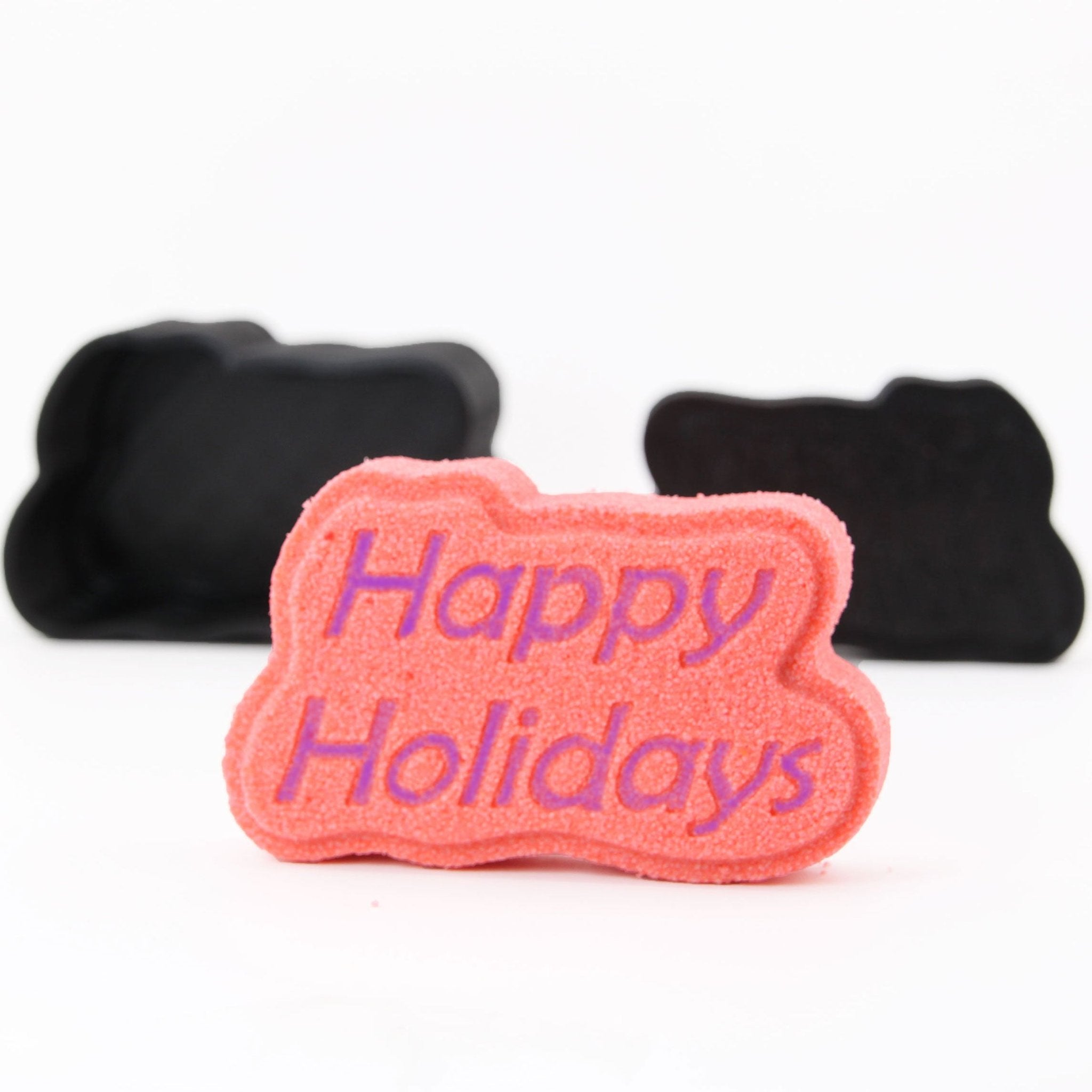Happy Holidays Bath Bomb Mold - The Bath Time