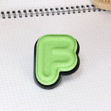 Letter 'F' Bath Bomb Mold - The Bath Time