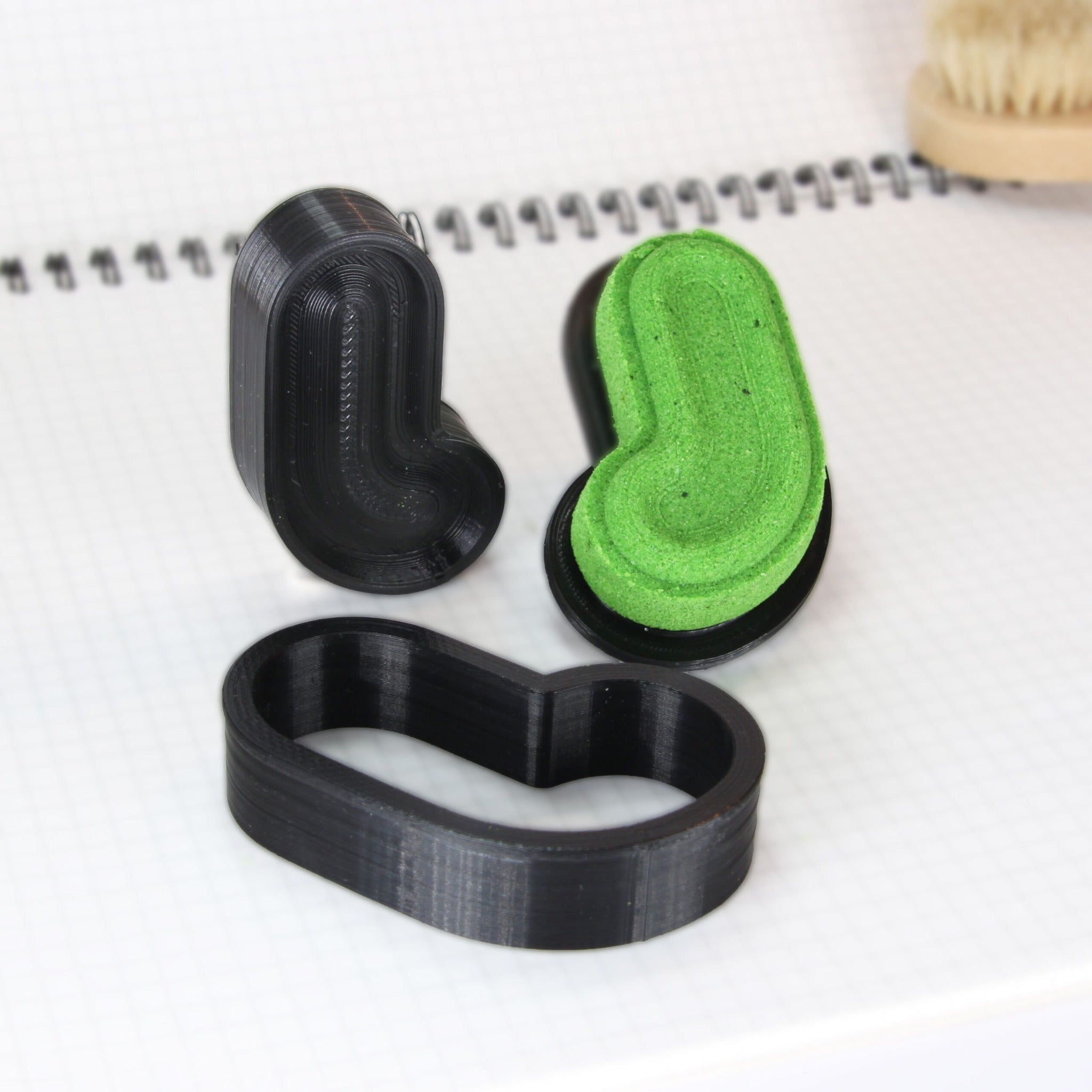 Letter 'J' Bath Bomb Mold - The Bath Time