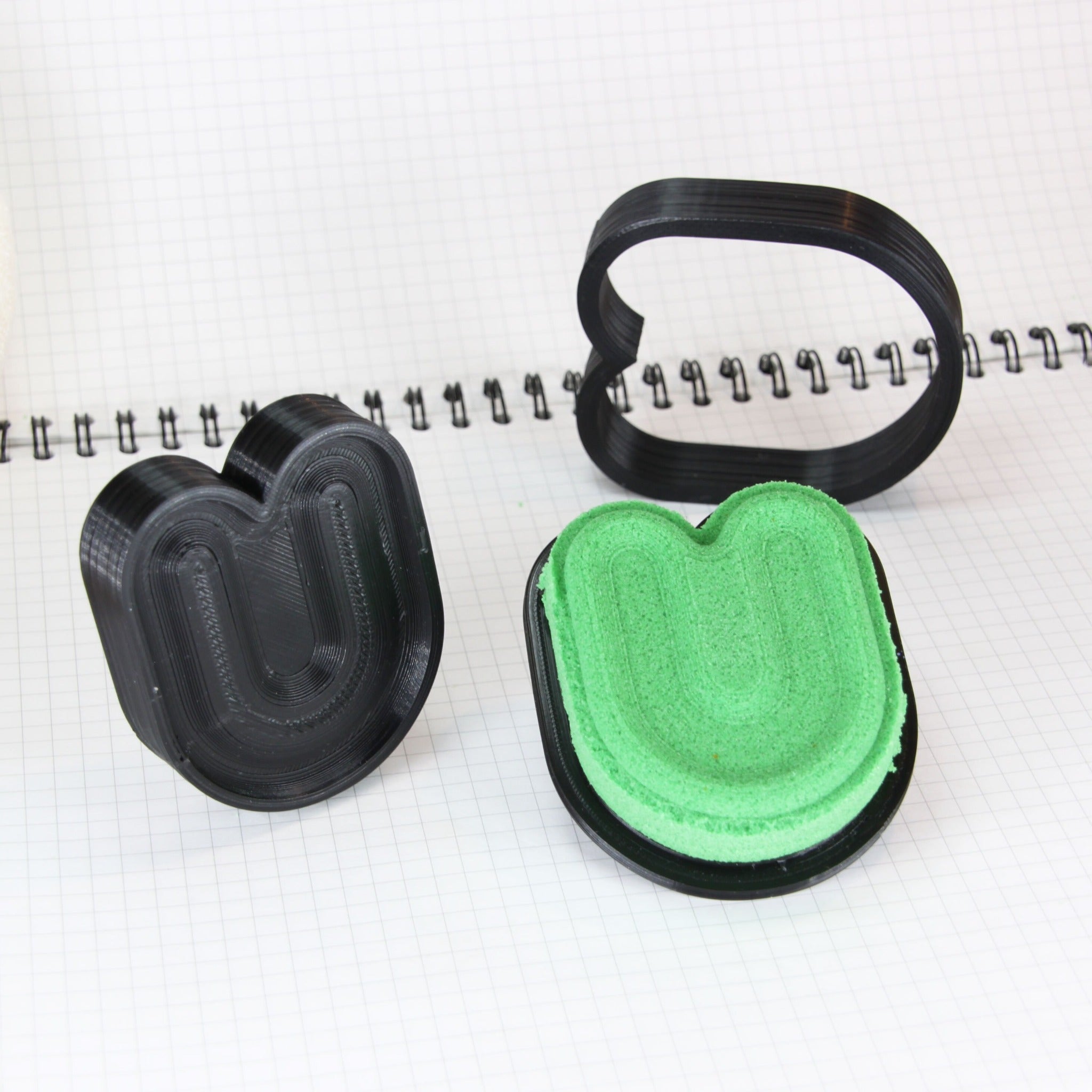 Letter 'U' Bath Bomb Mold - The Bath Time