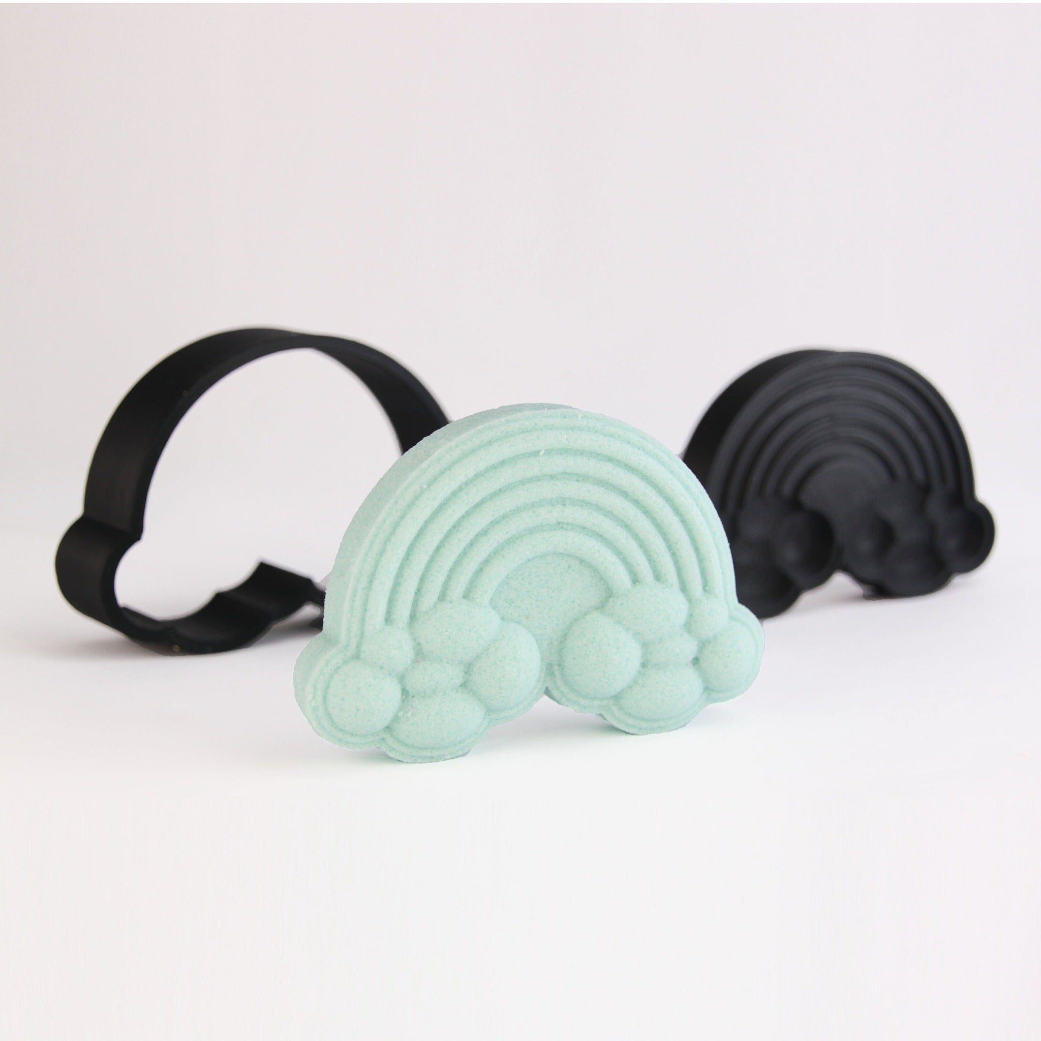 Rainbow and Clouds Bath Bomb Mold - The Bath Time