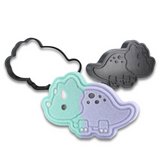 Triceratops Dinosaur Bath Bomb Mold