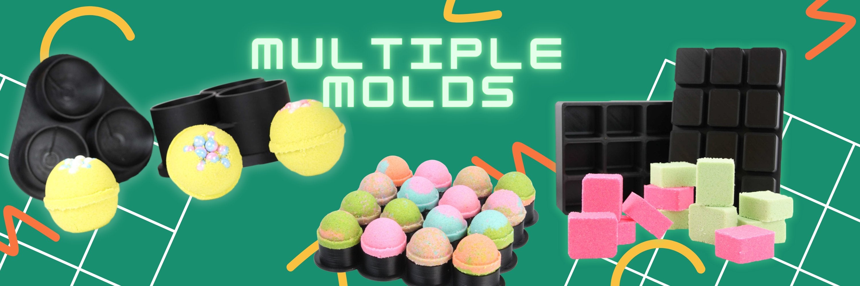 Multiple Molds - The Bath Time