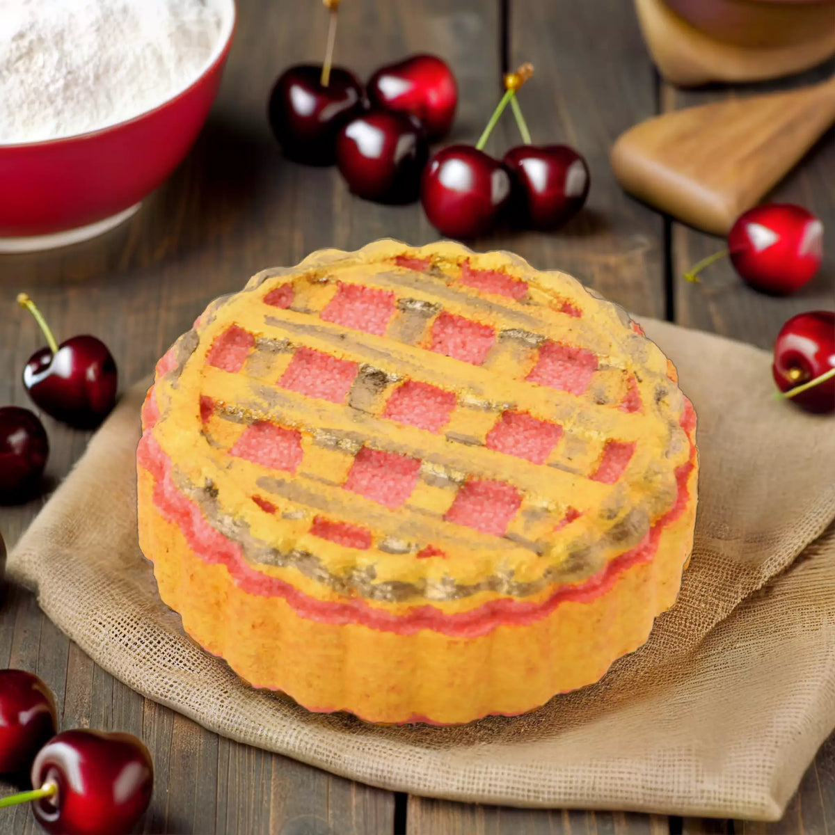 Cherry Pie Bath Bomb