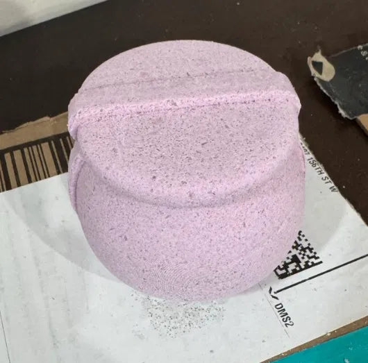 Bath bombs made with our molds