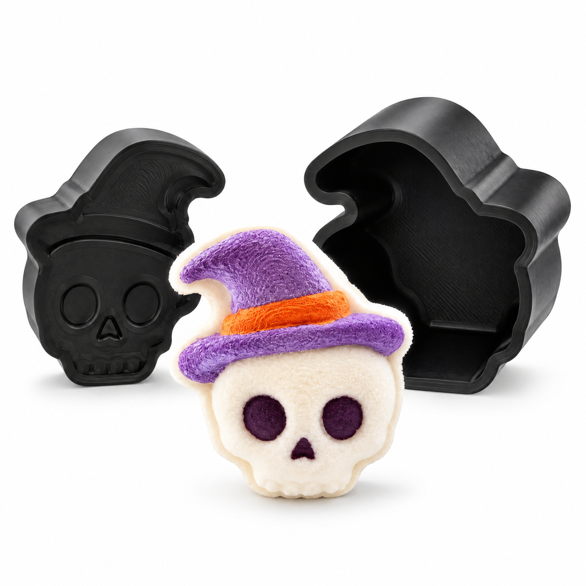 Skeleton Hat 3D Bath Bomb Mold
