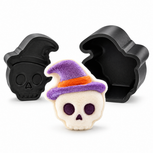 Skeleton Hat 3D Bath Bomb Mold