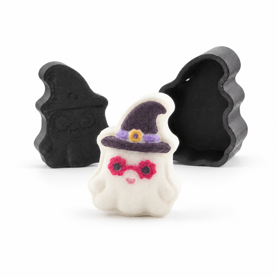 Groovy Ghost 3D Bath Bomb Mold