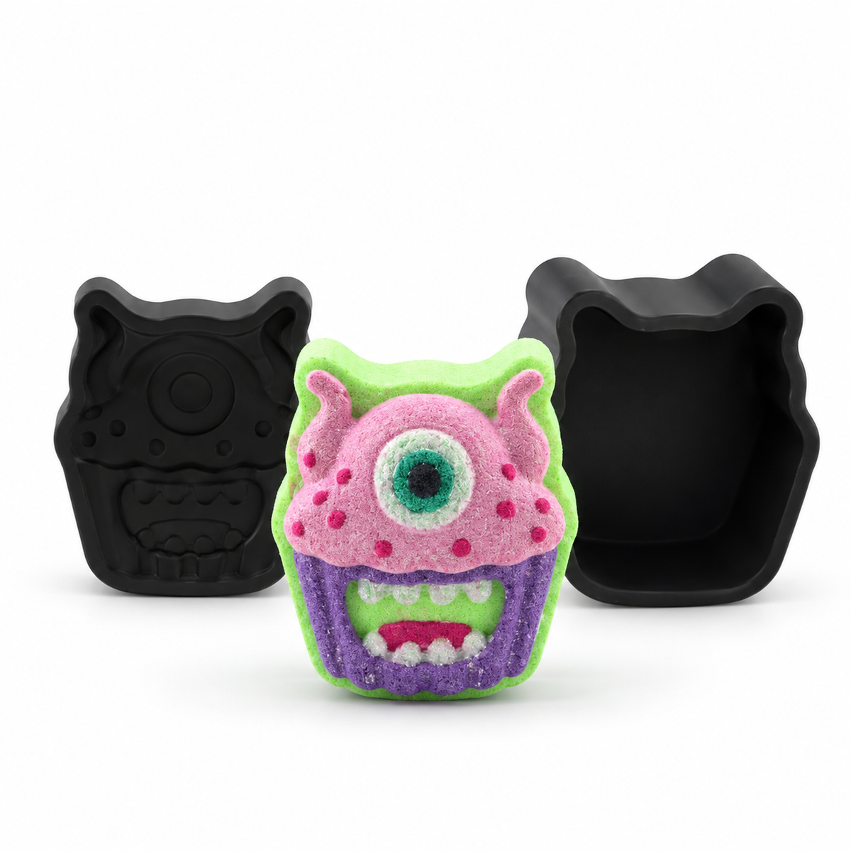Monster Cupcake Bath Bomb Mold