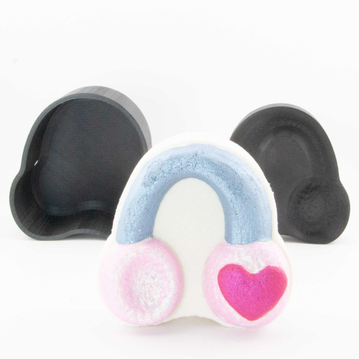 Love Earmuffs Bath Bomb Mold