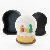 Snowglobe House Bath Bomb Mold