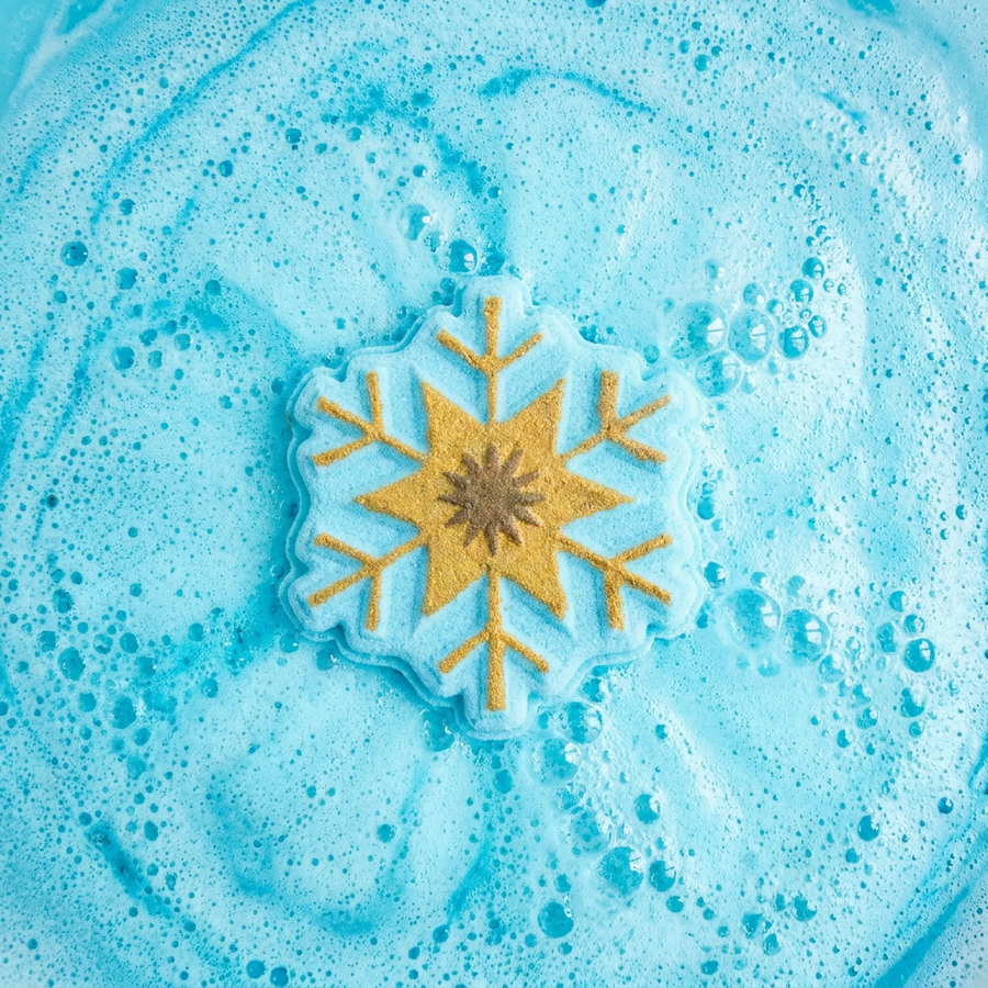 3D Snowflake Bath Bomb Mold