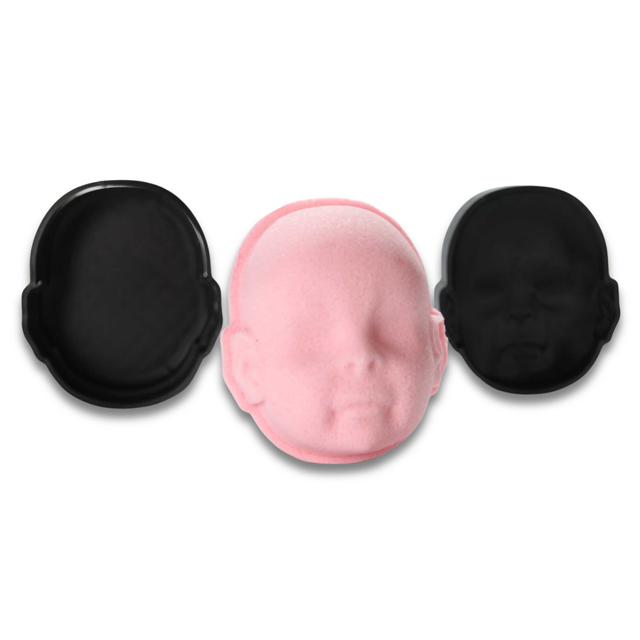 3D Doll Head Bath Bomb Mold