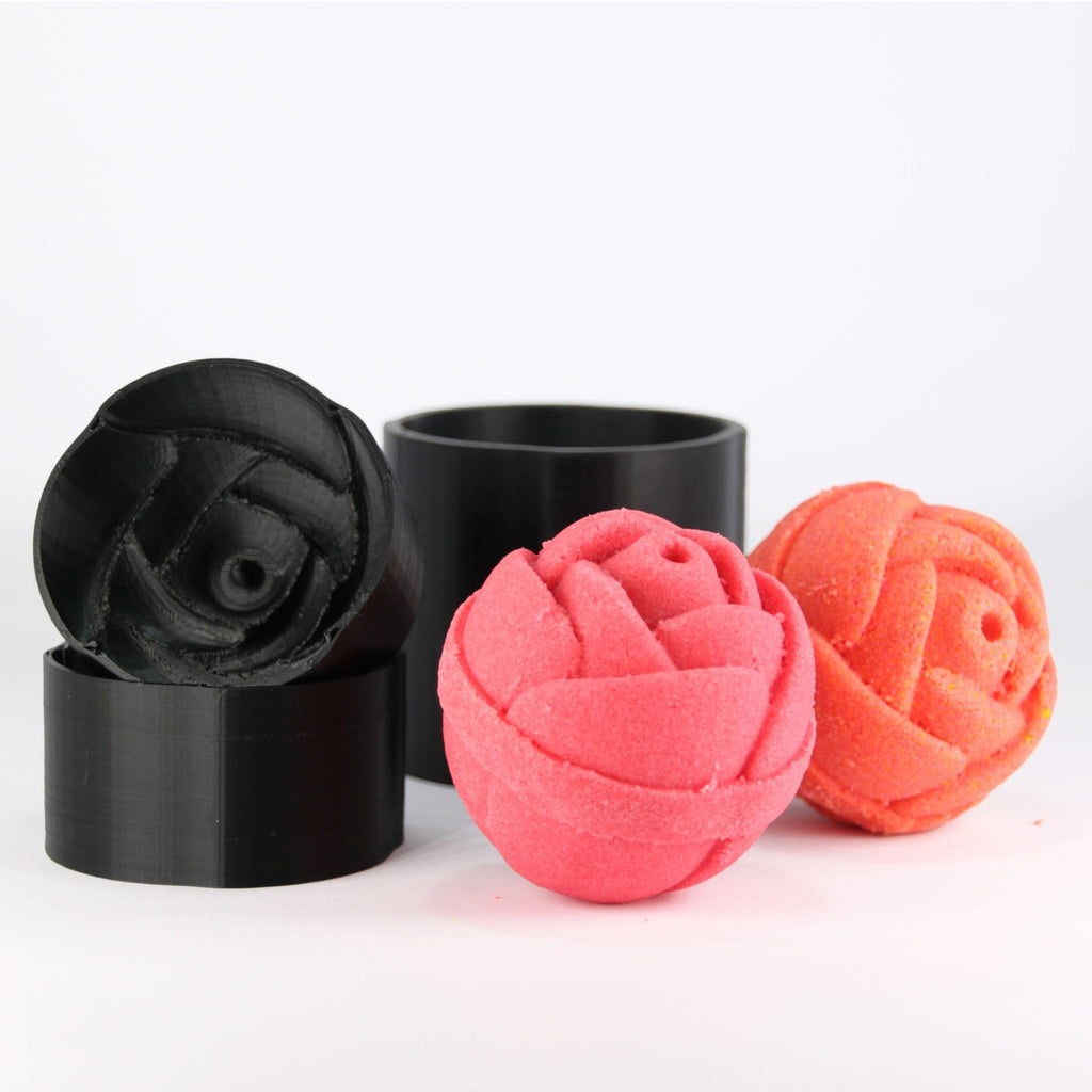 3D Rose Bath Bomb Mold - The Bath Time