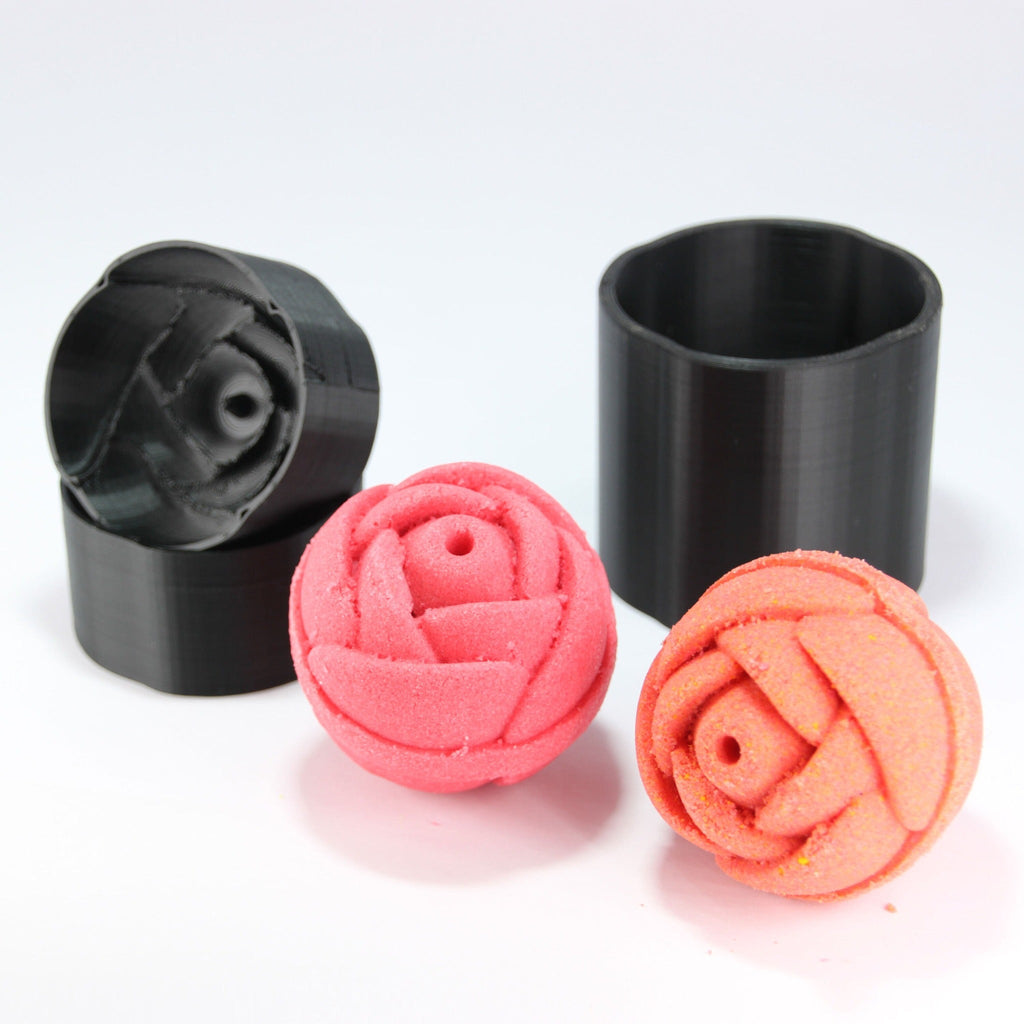 3D Rose Bath Bomb Mold - The Bath Time