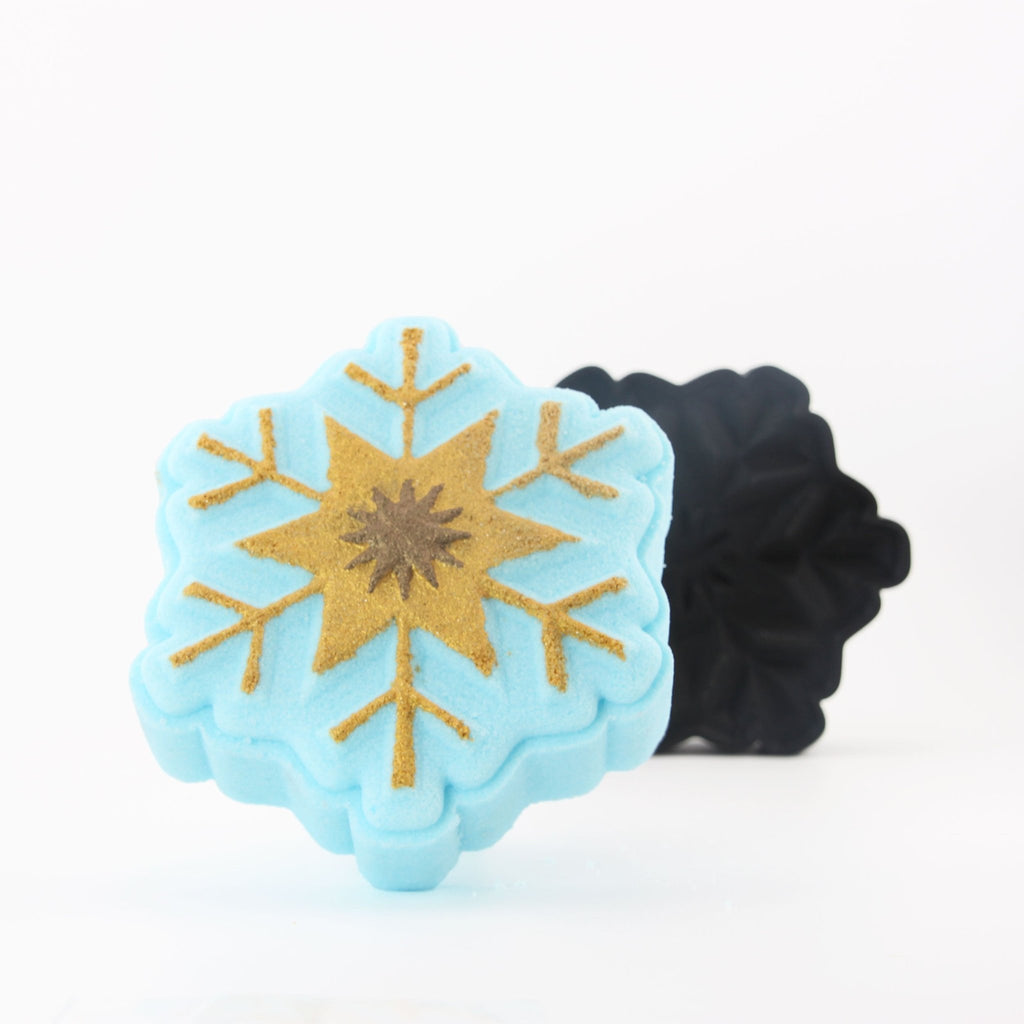3D Snowflake Bath Bomb Mold - The Bath Time