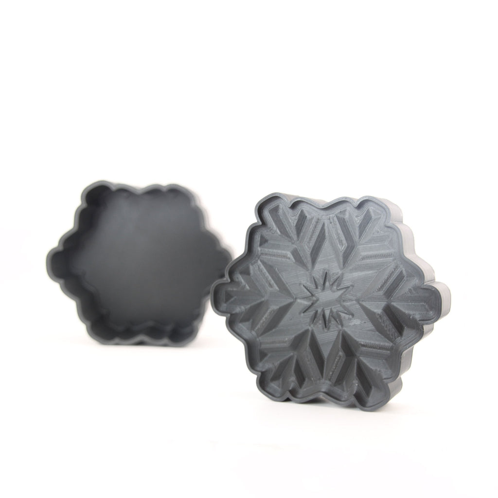 3D Snowflake Bath Bomb Mold - The Bath Time