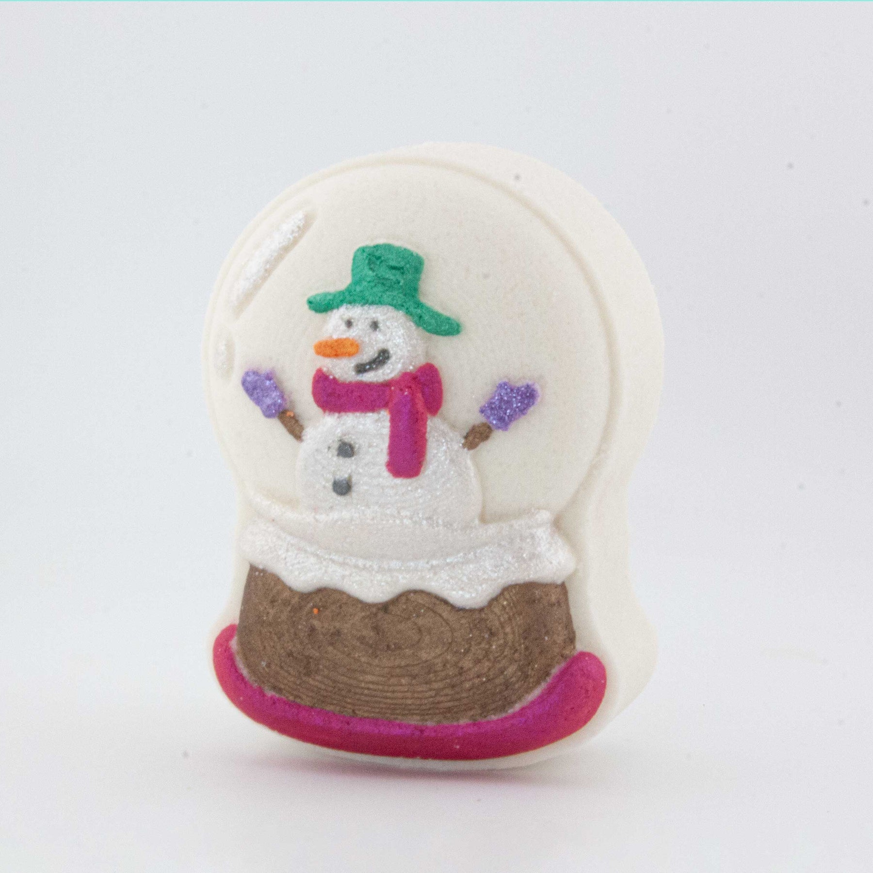Snowglobe Man Bath Bomb Mold