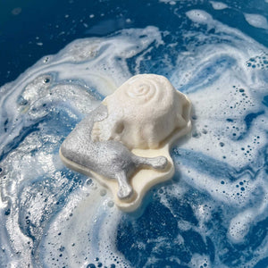 Snail with Skull Bath Bomb Mold