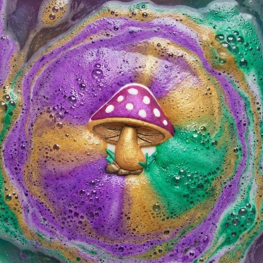 Mushroom Bath Bomb Mold