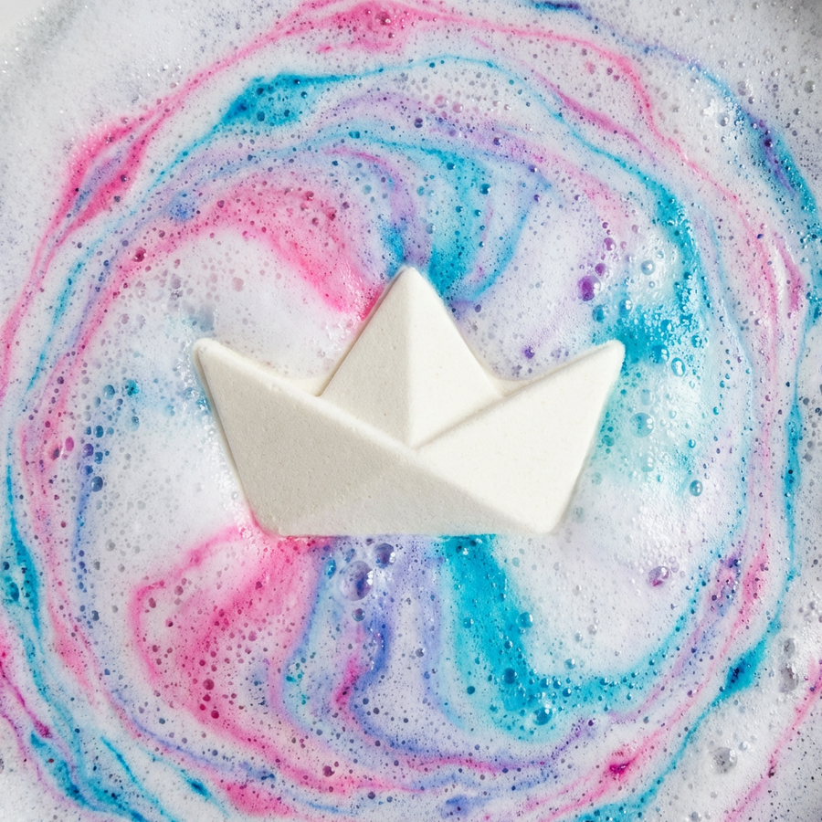 Paper Boat Bath Bomb Mold