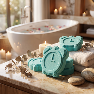 Alarm Clock Bath Bomb Mold