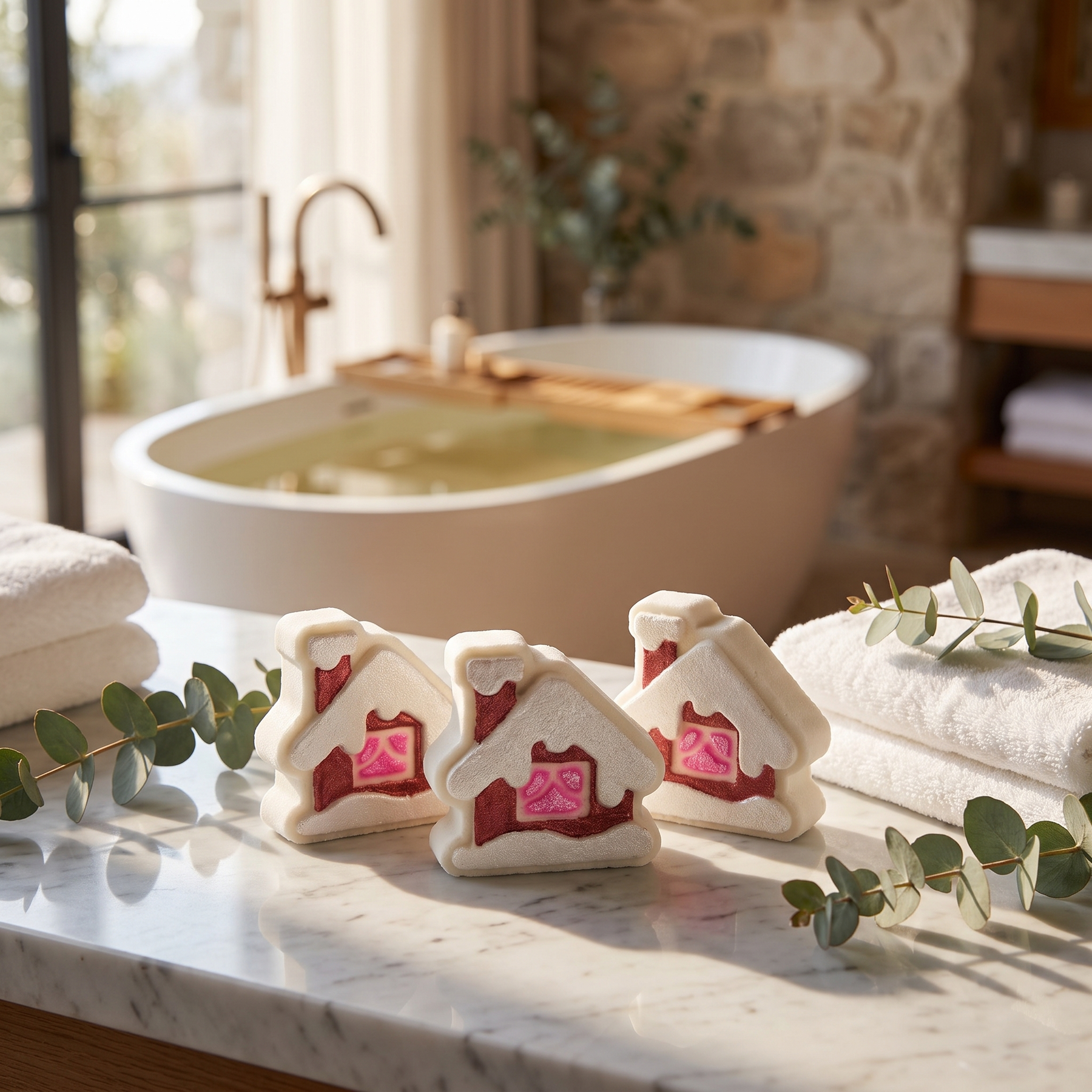 Cabin Bath Bomb Mold