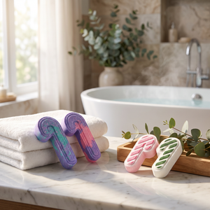 Candy Cane 2 Bath Bomb Mold