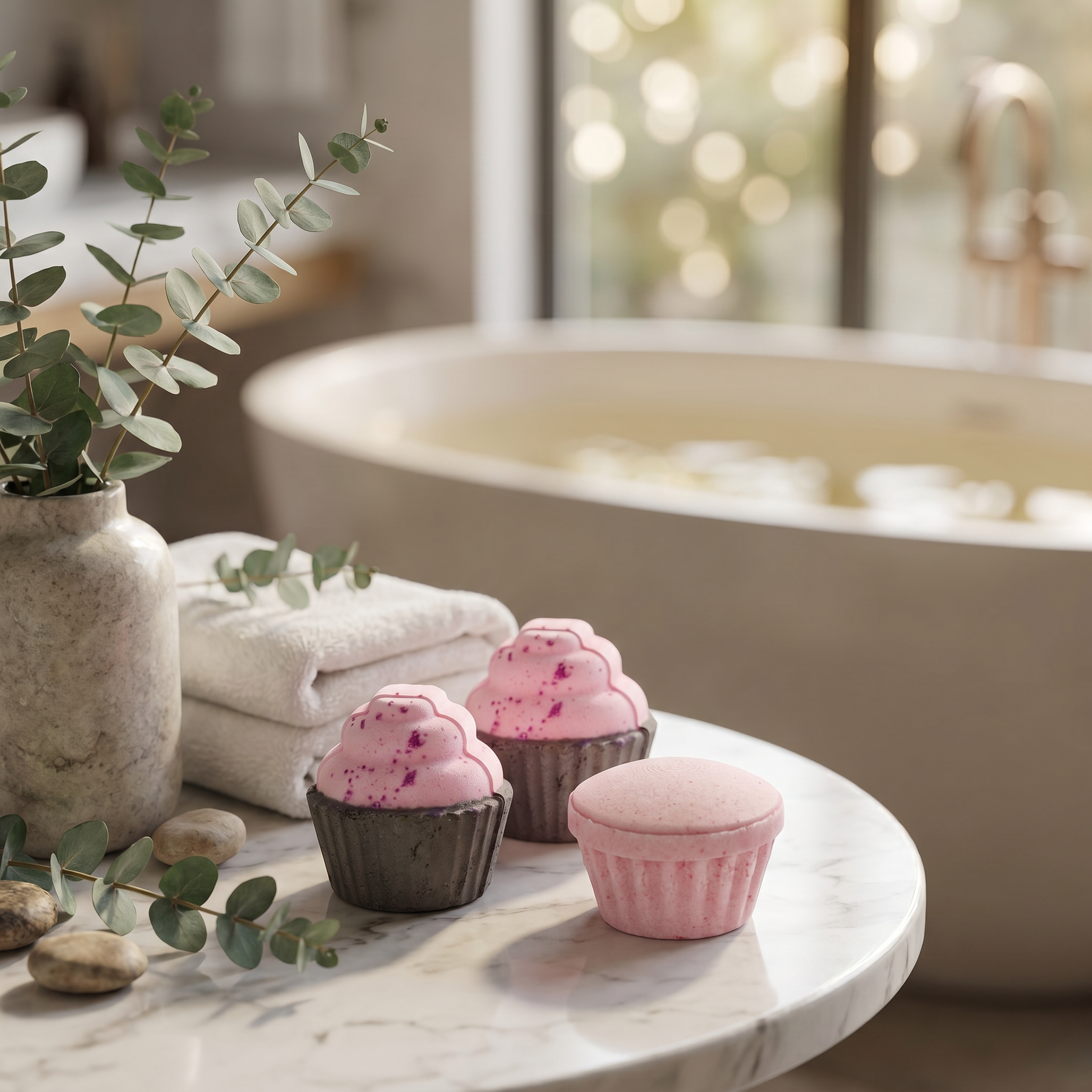 3D Cupcake Base Bath Bomb Mold