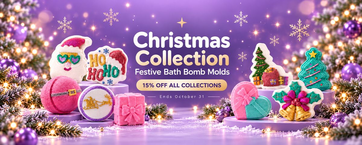 Christmas 2026 bath bomb molds — shop now