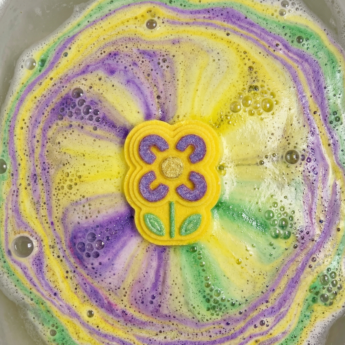 Flower 2 Bath Bomb Mold