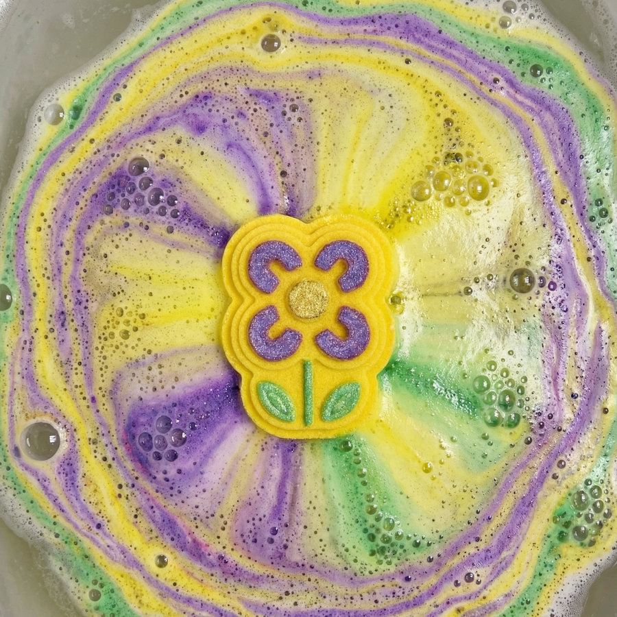 Flower 2 Bath Bomb Mold