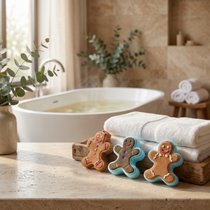 Gingerbread Men Bath Bomb Mold