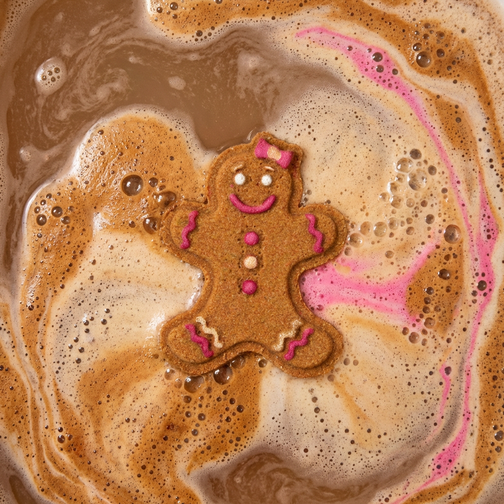 Gingerbread Women Bath Bomb Mold