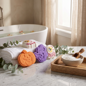 Halloween Pumpkin Bath Bomb Mold