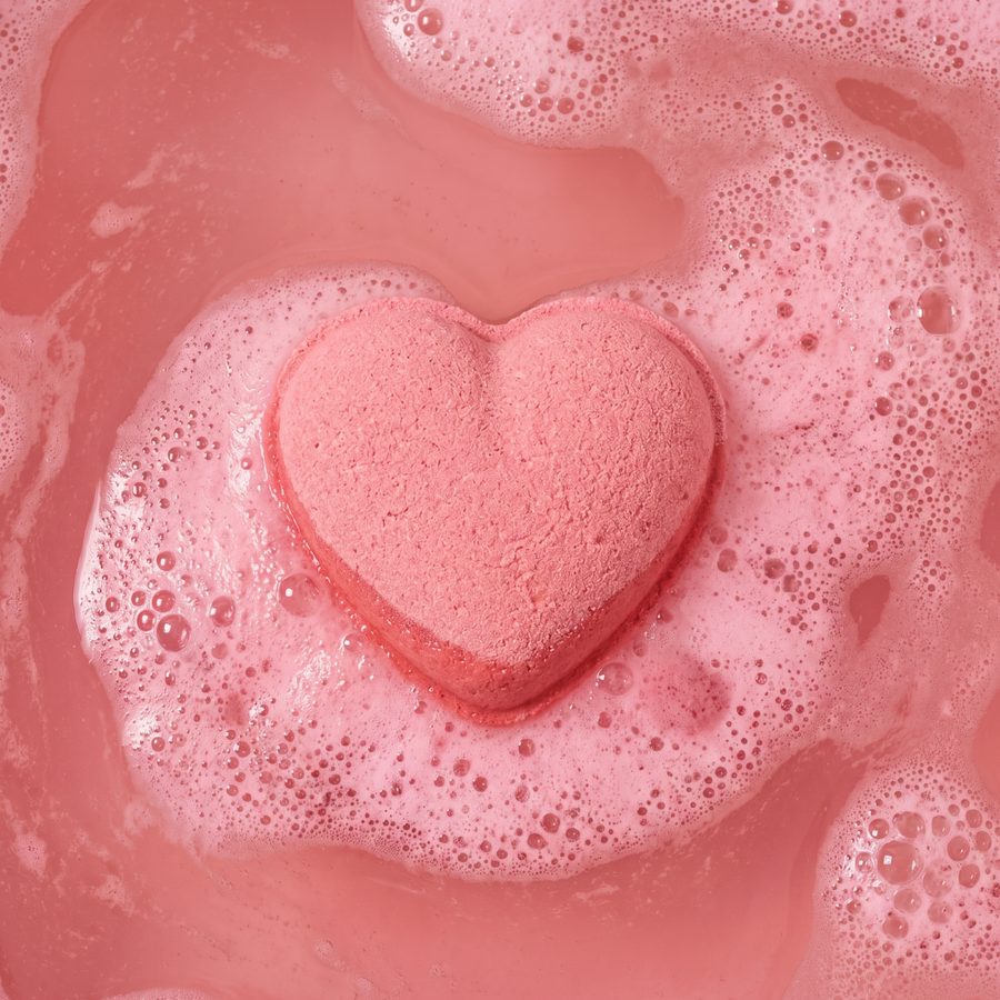 3D Heart Bath Bomb