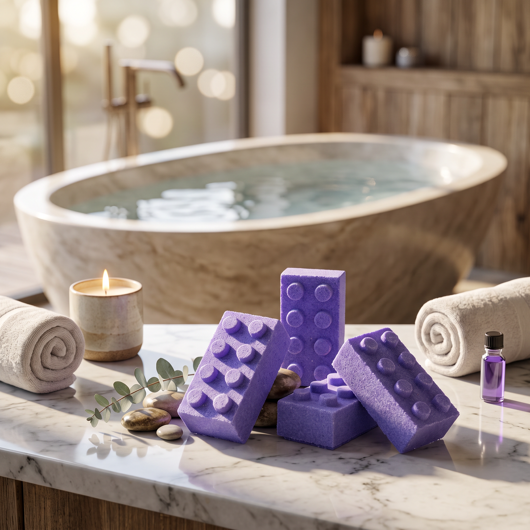 Lego Brick Bath Bomb Mold