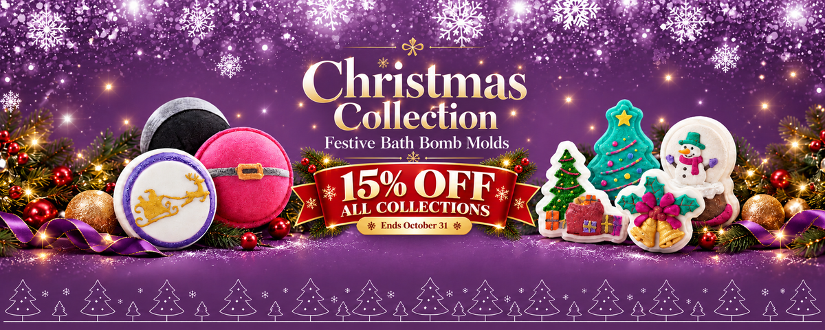 Christmas 2026 bath bomb molds — shop now