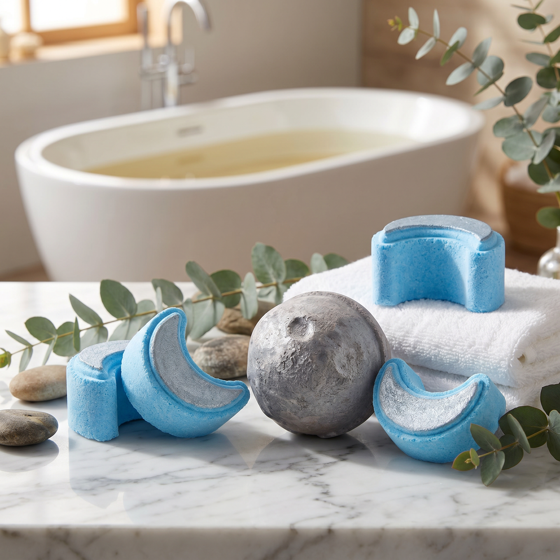 Crescent Moon Bath Bomb Mold