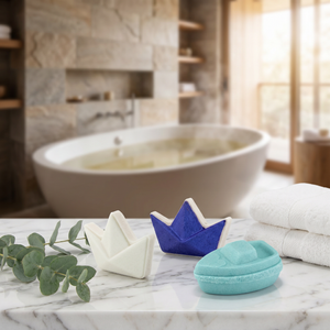 Paper Boat Bath Bomb Mold