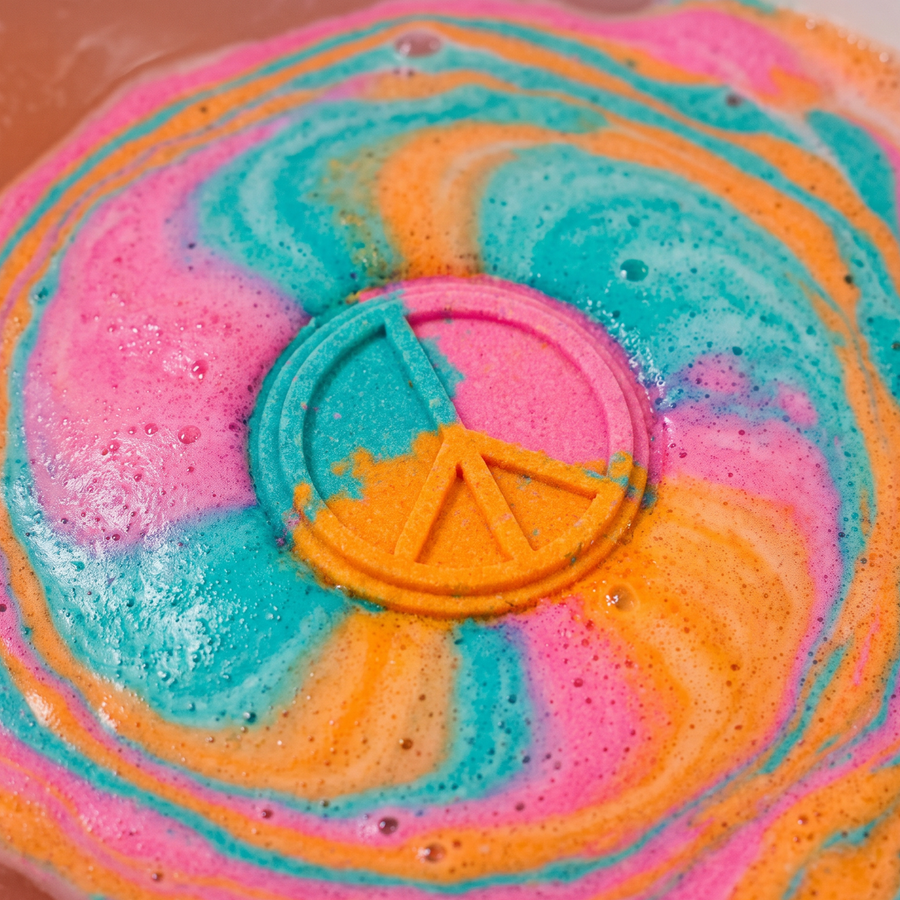 Peace Sign Bath Bomb Mold