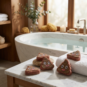 Poop Emoji Bath Bomb Mold