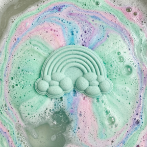 Rainbow and Clouds Bath Bomb Mold