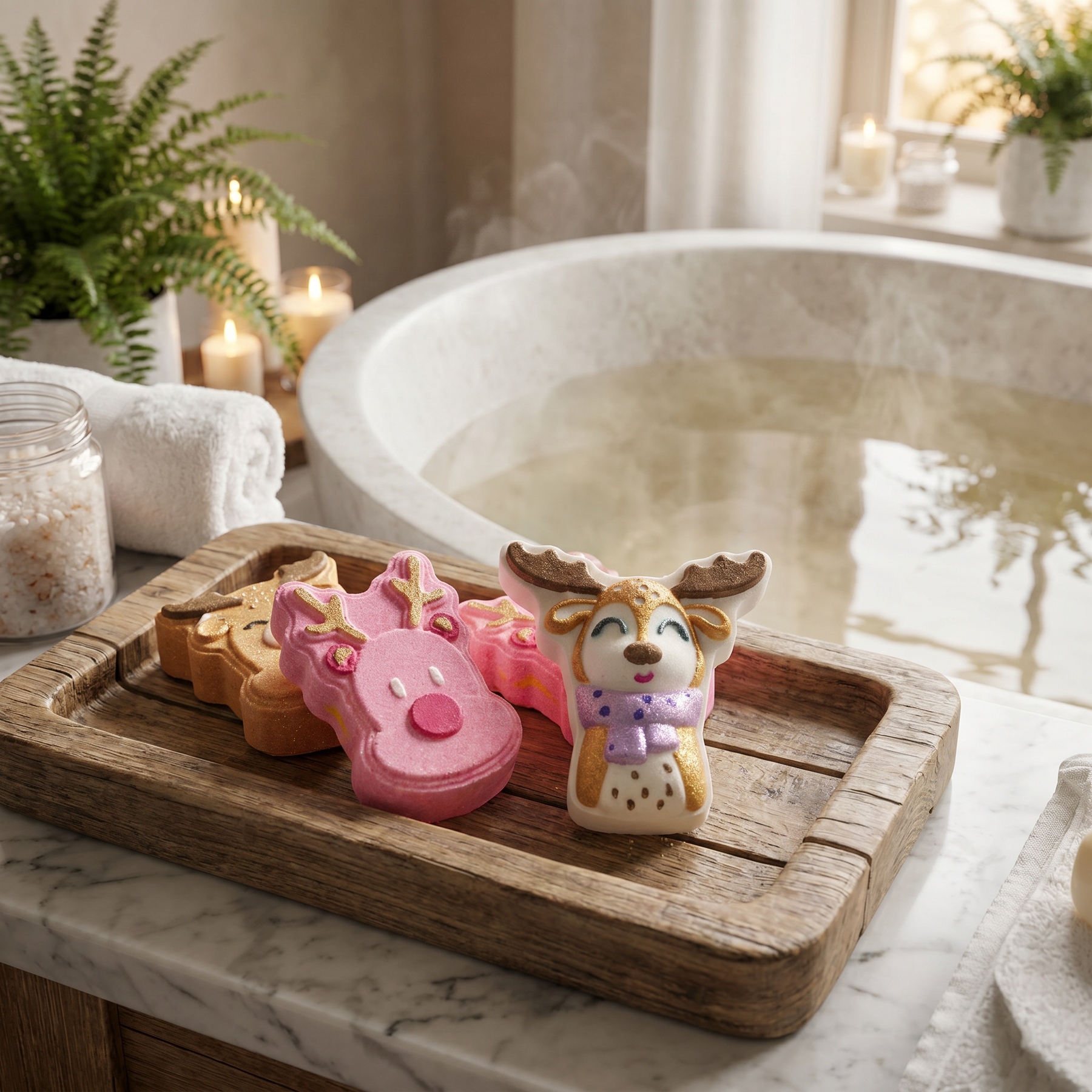 Frosty Deer Bath Bomb