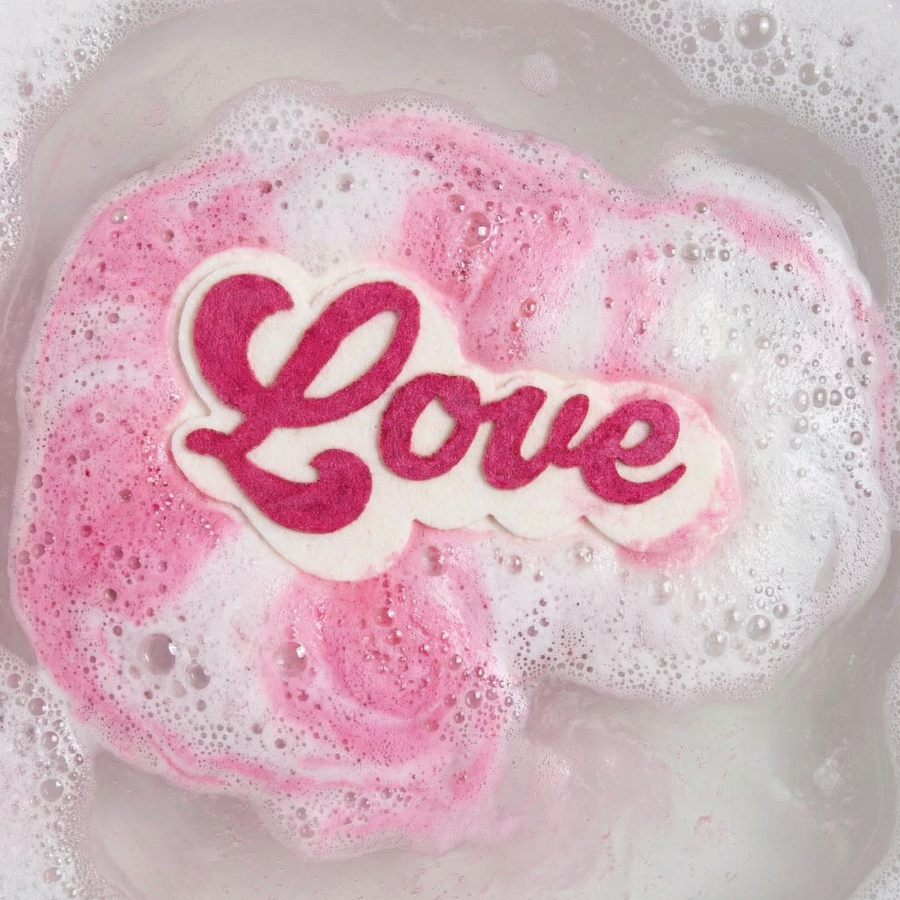 Retro Love Bath Bomb Mold